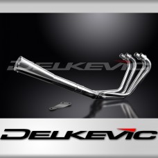 KAWASAKI GPZ1100 UNI-TRACK 1983-85 FULL 4-1 STAINLESS EXHAUST CLASSIC MEGAPHONE 