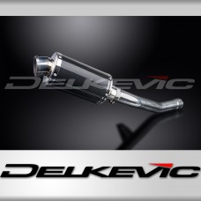 KAWASAKI GTR1400 2007-2020 225mm OVAL CARBON SILENCER EXHAUST KIT