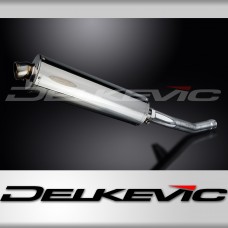 KAWASAKI GTR1400 2007-2020 450mm OVAL STAINLESS BSAU SILENCER EXHAUST KIT