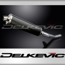 KAWASAKI GTR1400 2007-2020 450mm OVAL CARBON BSAU SILENCER EXHAUST KIT