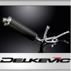SUZUKI DL1000 V-STROM 14-20 DECAT 450mm OVAL CARBON BSAU SILENCER EXHAUST KIT