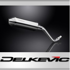 SUZUKI DR650 SE 1996-2019 320mm TRI STAINLESS BSAU SILENCER EXHAUST KIT