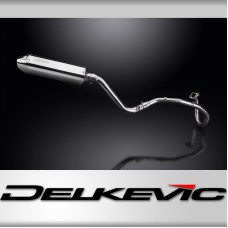 SUZUKI DR650SE 1996-2019 FULL EXHAUST SYSTEM 320mm STAINLESS TRI BSAU SILENCER