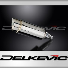 KAWASAKI J300 2014-2020 200mm ROUND STAINLESS SILENCER EXHAUST KIT