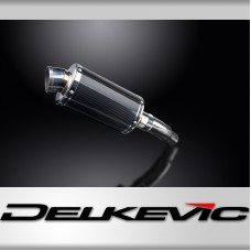 KAWASAKI VERSYS 300X 2017-2023 225mm OVAL CARBON SILENCER EXHAUST KIT