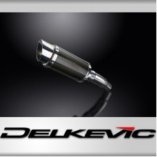 KAWASAKI VERSYS 300X 2017-2023 200mm ROUND CARBON  SILENCER EXHAUST KIT