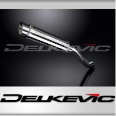 KAWASAKI Z750 2004-2006 350mm ROUND STAINLESS BSAU SILENCER EXHAUST KIT