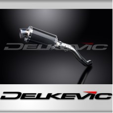 KAWASAKI Z750 2004-2006 225mm OVAL CARBON SILENCER EXHAUST KIT