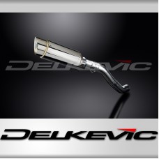 KAWASAKI Z750 2004-2006 200mm ROUND STAINLESS SILENCER EXHAUST KIT