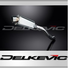 KAWASAKI Z750 2004-2006 225mm OVAL STAINLESS SILENCER EXHAUST KIT