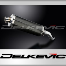 KAWASAKI Z750 2007-2012 350mm CARBON BSAU SILENCER EXHAUST KIT