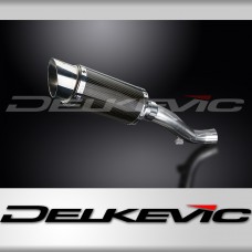 HONDA VFR1200X CROSSTOURER 12-19 200mm ROUND CARBON  SILENCER EXHAUST KIT