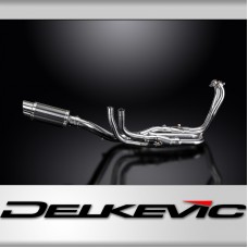 HONDA VFR1200X 12-19 DECAT FULL 4-1 EXHAUST 200mm CARBON ROUND SILENCER