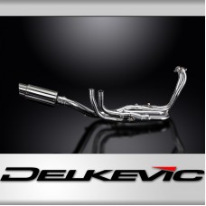 HONDA VFR1200X 12-19 DECAT FULL 4-1 EXHAUST 200mm STAINLESS ROUND SILENCER