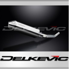 KAWASAKI ZX6R NINJA 636 2003-04 320mm TRI STAINLESS BSAU SILENCER EXHAUST KIT