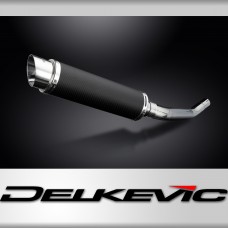 ZX6R ZX-6RR 636 NINJA (B1H-B2H) 2003-2004 / DL10 ROUND 350mm (14 inch) CARBON FIBRE SILENCER
