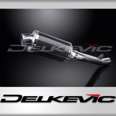 KAWASAKI ZX-6R NINJA 636 09-17 225mm OVAL CARBON SILENCER EXHAUST KIT