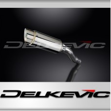 KAWASAKI Z300 2015-2018 200mm ROUND STAINLESS SILENCER EXHAUST KIT