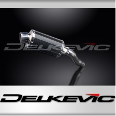 KAWASAKI Z300 2015-2018 225mm OVAL CARBON SILENCER EXHAUST KIT