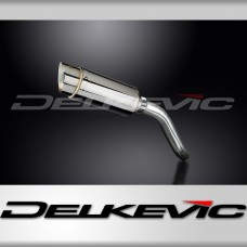 KAWASAKI Z800E 2013-2016 200mm ROUND STAINLESS SILENCER EXHAUST KIT