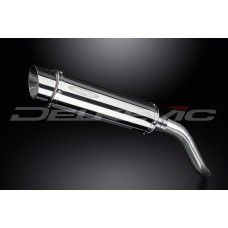 KAWASAKI Z800E 2013-2016 350mm ROUND STAINLESS BSAU SILENCER EXHAUST KIT