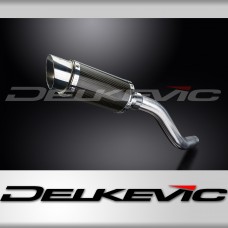 KAWASAKI Z800 2013-2016 200mm ROUND CARBON  SILENCER EXHAUST KIT