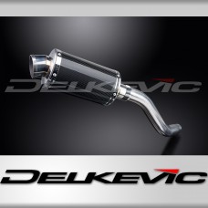KAWASAKI Z800 2013-2016 225mm OVAL CARBON SILENCER EXHAUST KIT