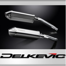 SUZUKI GSXR1100 K-L-M-N 1989-93 320mm TRI STAINLESS BSAU SILENCER EXHAUST KIT