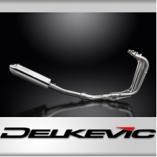 KAWASAKI ZR7S FULL EXHAUST SYSTEM 320mm STAINLESS TRI BSAU SILENCER