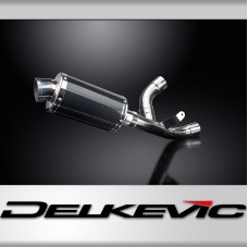 DUCATI SUPERSPORT 939 2017-2019 DECAT 225mm OVAL CARBON EXHAUST KIT