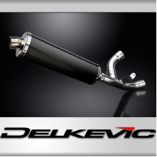DUCATI SUPERSPORT 939 2017-2019 DECAT 450mm OVAL CARBON BSAU EXHAUST KIT