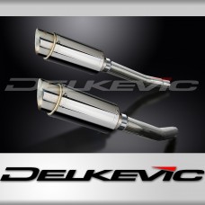 SUZUKI GSX1300R HAYABUSA 2008-2020 200mm ROUND STAINLESS SILENCER EXHAUST KIT