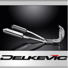 SUZUKI GSX1300R HAYABUSA 99-07 DECAT FULL 4-2 EXHAUST 320mm STAINLESS TRI BSAU 