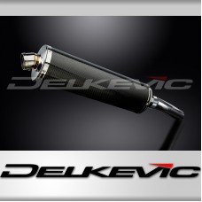 HONDA CBF1000F 2011-2016 450mm OVAL CARBON BSAU SILENCER EXHAUST KIT