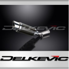 Suzuki GSX-S1000 F 2015-2021 200mm Round Carbon Exhaust Silencer Can Kit