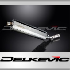 Suzuki GSX-S1000 F 2015-2021 450mm Oval Stainless Exhaust Silencer Can Kit