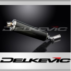 Suzuki GSX-S1000 F 2015-2021 450mm Oval Carbon Exhaust Silencer Can Kit