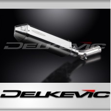 Suzuki GSX-S1000 F 2015-2021 320mm Tri-Oval Stainless Exhaust Silencer Can Kit