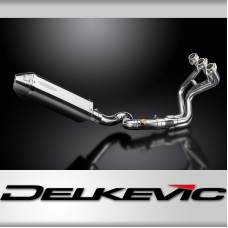 YAMAHA TRACER 900 2015-20 FULL EXHAUST SYSTEM 320mm STAINLESS TRI SILENCER 