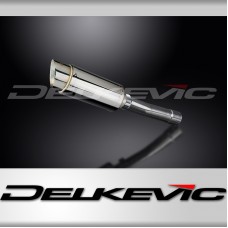 TRIUMPH DAYTONA 2001-2002 200mm ROUND STAINLESS SILENCER EXHAUST KIT