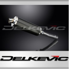 TRIUMPH DAYTONA 2001-2002 350mm OVAL CARBON BSAU SILENCER EXHAUST KIT