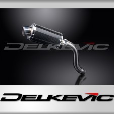 TRIUMPH DAYTONA 955i 01-02 HILEV 225mm OVAL CARBON SILENCER EXHAUST KIT