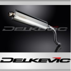 TRIUMPH DAYTONA 955i 01-02 HILEV 450mm OVAL STAINLESS BSAU SILENCER EXHAUST KIT