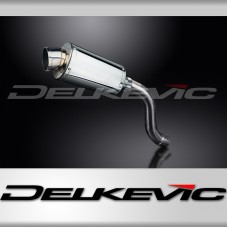 TRIUMPH DAYTONA 955i 01-02 HILEV 225mm OVAL STAINLESS SILENCER EXHAUST KIT