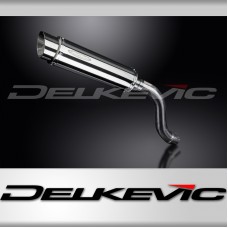 TRIUMPH DAYTONA 955i 01-02 HILEV 350mm ROUND STAINLESS BSAU SILENCER EXHAUST KIT