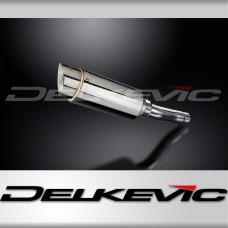 TRIUMPH SPEED TRIPLE 955i 02-04 200mm ROUND STAINLESS SILENCER EXHAUST KIT