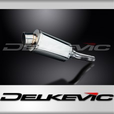 TRIUMPH SPEED TRIPLE 955i 02-04 225mm OVAL STAINLESS SILENCER EXHAUST KIT