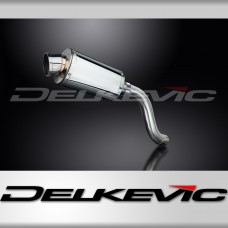 TRIUMPH SPEED TRIPLE 955i 02-04 HI LEVEL 225mm OVAL STAINLESS EXHAUST KIT