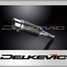 TRIUMPH SPRINT GT1050 2010-2015 200mm ROUND CARBON  SILENCER EXHAUST KIT