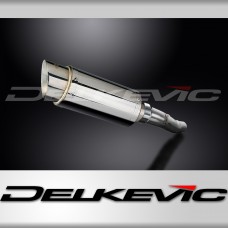 TRIUMPH SPRINT GT1050 2010-2015 200mm ROUND STAINLESS SILENCER EXHAUST KIT